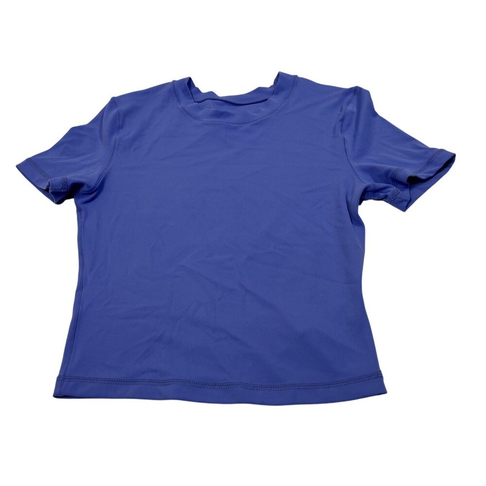 Matte Collection Cloudform Crop in Jetset Blue